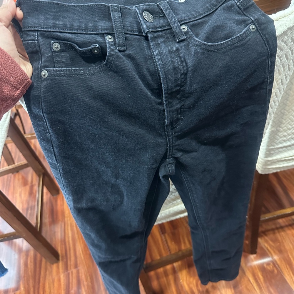 GAP Vintage Slim High Rise Jeans -black